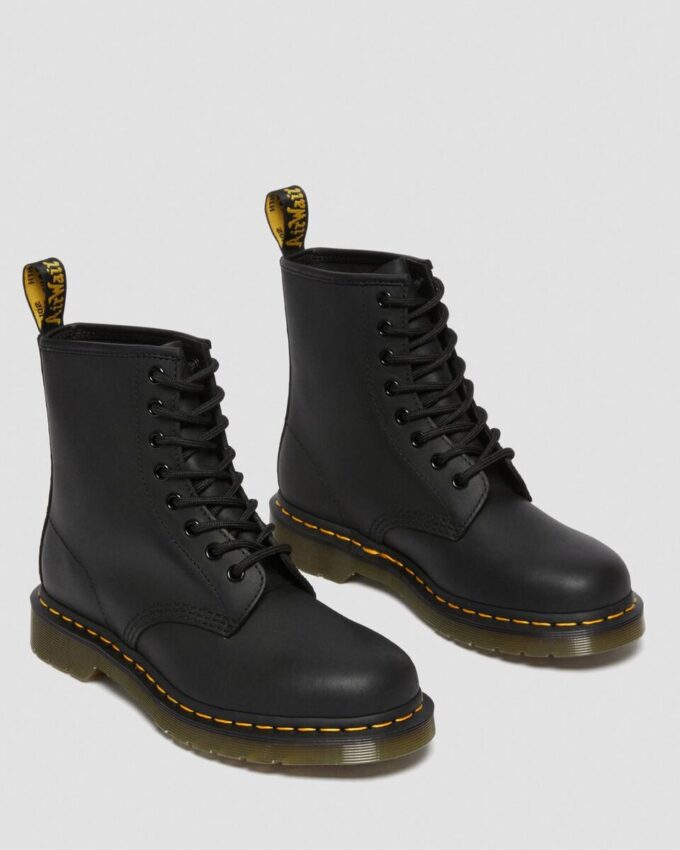 1460 Greasy Leather Lace Up Boots 1460 Greasy Leather Lace Up Boots