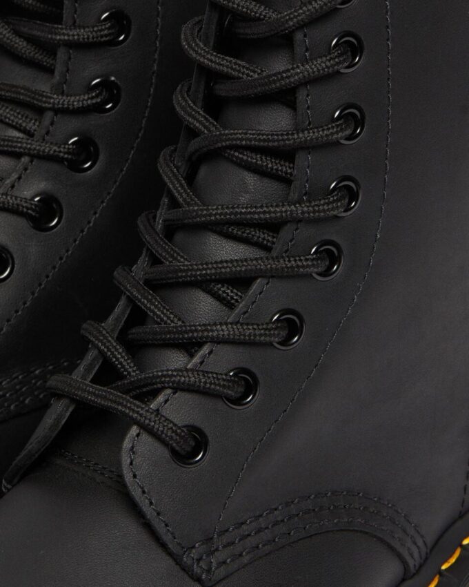 1460 Greasy Leather Lace Up Boots 1460 Greasy Leather Lace Up Boots