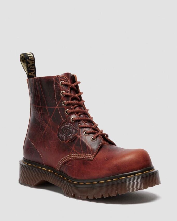 1460 Pascal Bex Made In England Leather Bump Toe Boots 1460 Pascal Bex Made In England Leather Bump Toe Boots