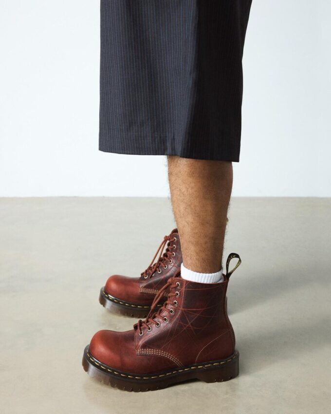 1460 Pascal Bex Made In England Leather Bump Toe Boots 1460 Pascal Bex Made In England Leather Bump Toe Boots