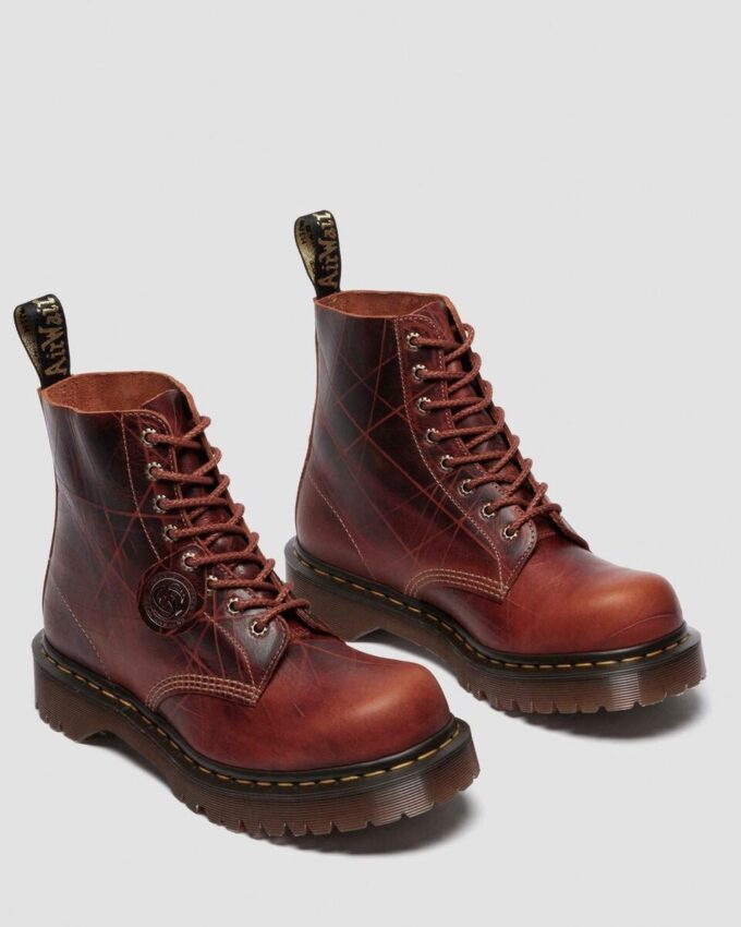 1460 Pascal Bex Made In England Leather Bump Toe Boots 1460 Pascal Bex Made In England Leather Bump Toe Boots
