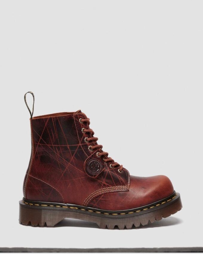 1460 Pascal Bex Made In England Leather Bump Toe Boots 1460 Pascal Bex Made In England Leather Bump Toe Boots