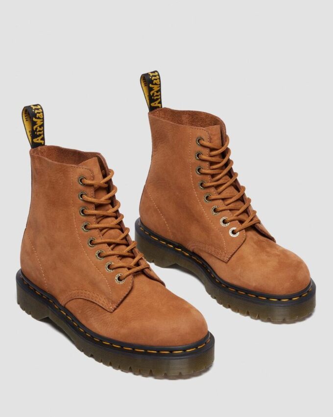 1460 PASCAL BEX Soft Nubuck Lace Up Boots 1460 PASCAL BEX Soft Nubuck Lace Up Boots