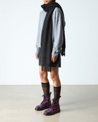 1460 Tartan Lace Up Boots