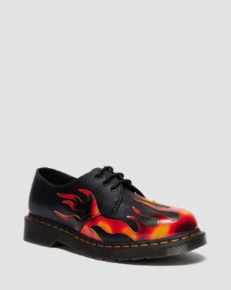 1461 FLAME Arcadia Rub Off Leather Shoes