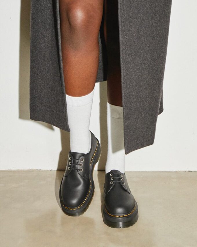 1461 Genix Nappa Reclaimed Leather Platform Oxford Shoes 1461 Genix Nappa Reclaimed Leather Platform Oxford Shoes
