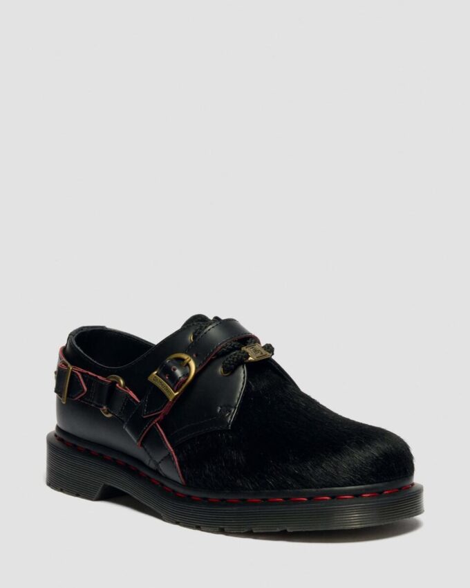 1461 YEAR OF THE HORSE Smooth & Hair On Leather Lace Up Shoes 1461 YEAR OF THE HORSE Smooth & Hair On Leather Lace Up Shoes