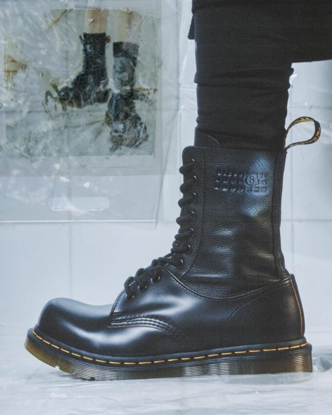 1490 / 1461 MM6 Leather Lace Up Boots 1490 / 1461 MM6 Leather Lace Up Boots
