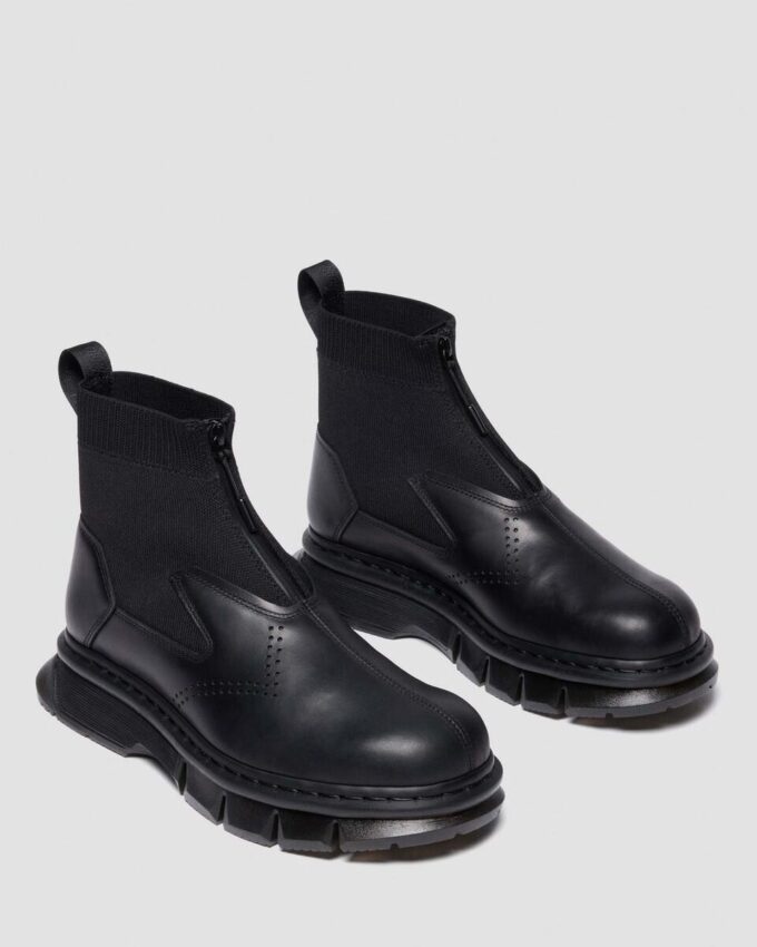 14XX QUBIST ZIP BOOT Soft Leather Zip Boots 14XX QUBIST ZIP BOOT Soft Leather Zip Boots