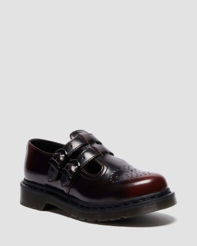 8065 Arcadia Rub Off Leather Mary Jane Shoes