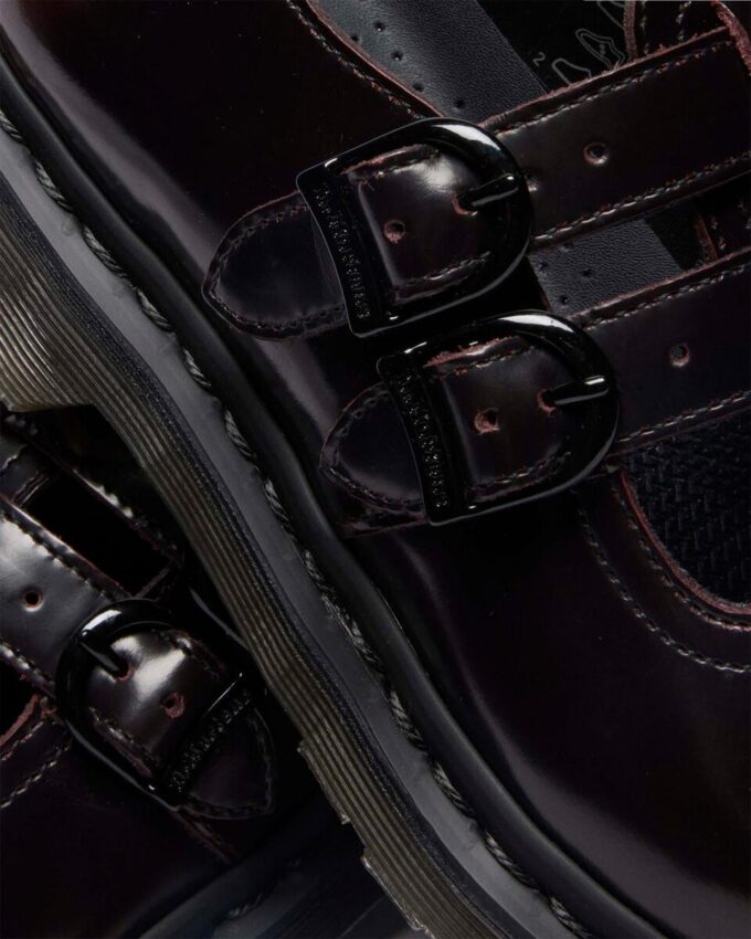 8065 Arcadia Rub Off Leather Mary Jane Shoes