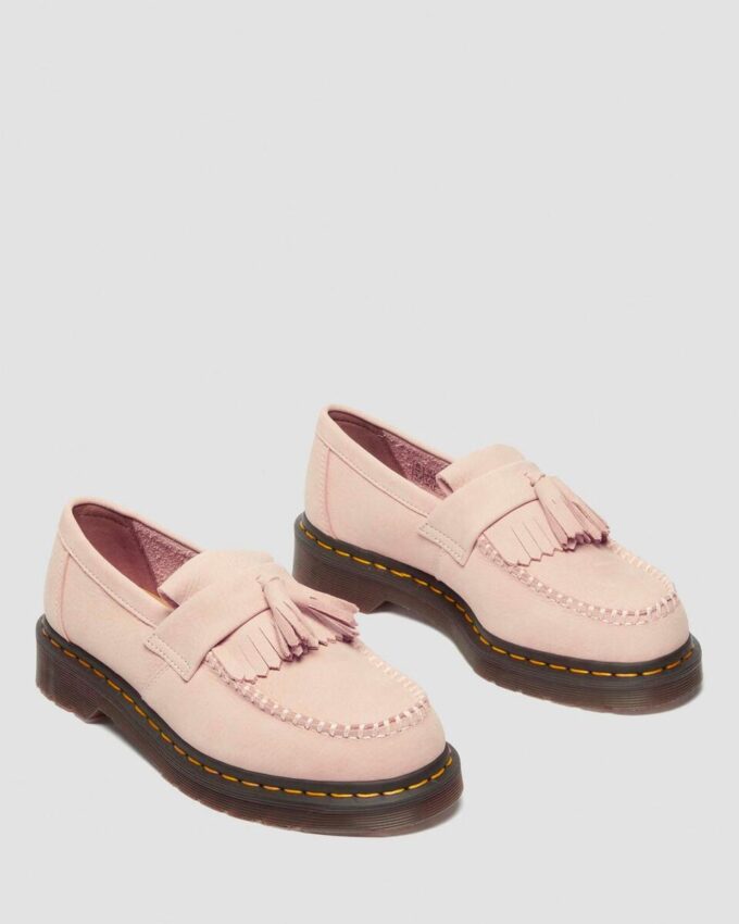 Adrian Nubuck Leather Tassle Loafers Adrian Nubuck Leather Tassle Loafers