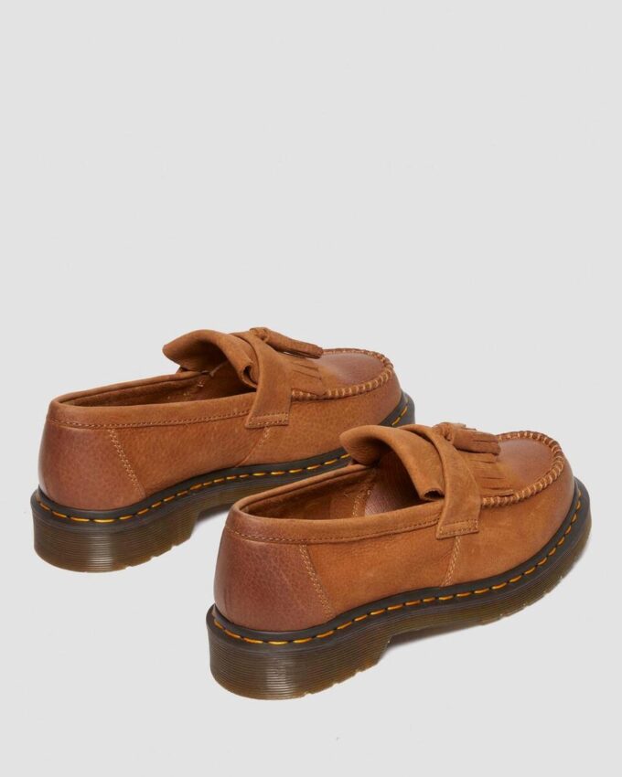 Adrian Nubuck Leather Tassle Loafers Adrian Nubuck Leather Tassle Loafers