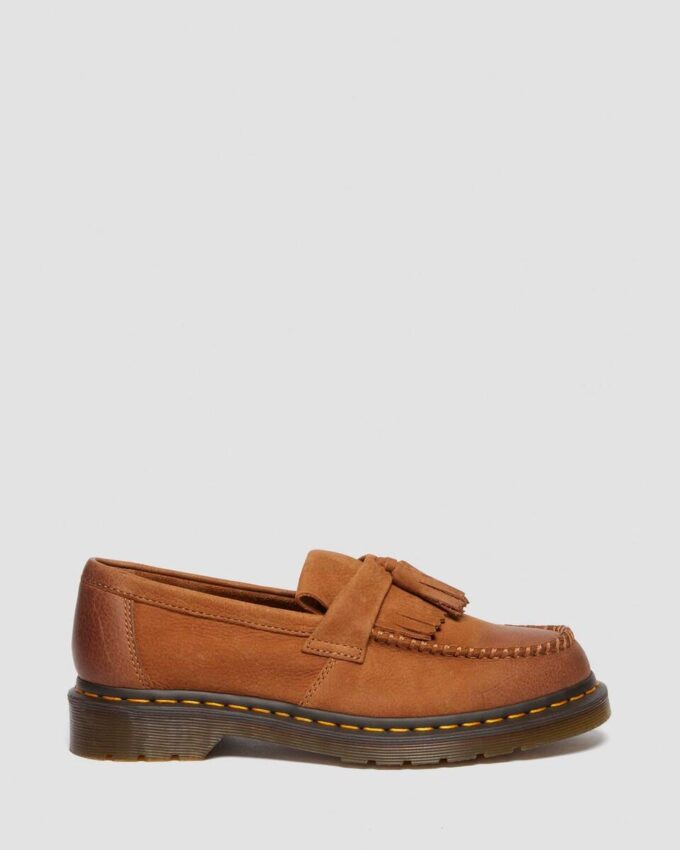 Adrian Nubuck Leather Tassle Loafers Adrian Nubuck Leather Tassle Loafers