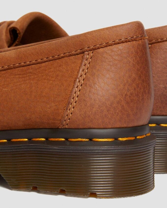 Adrian Nubuck Leather Tassle Loafers Adrian Nubuck Leather Tassle Loafers