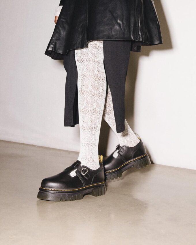 AUDRICK NAPPA LUX Platform Mary Jane Shoes