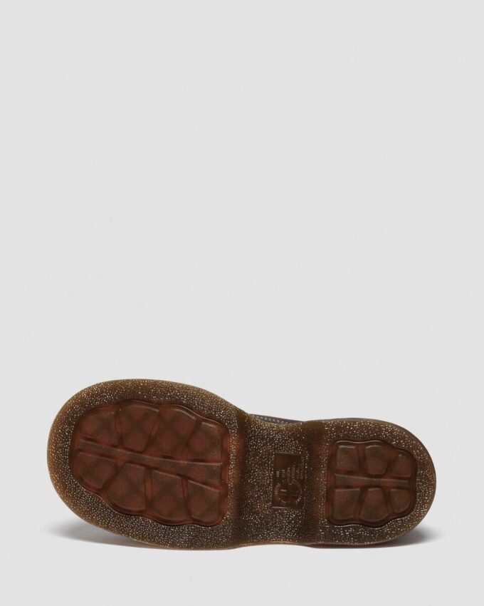 Buzz 5-Eye Grizzly Leather Shoes