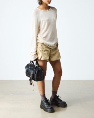 Buzz 5-Eye Milled Napa Leather Shoes