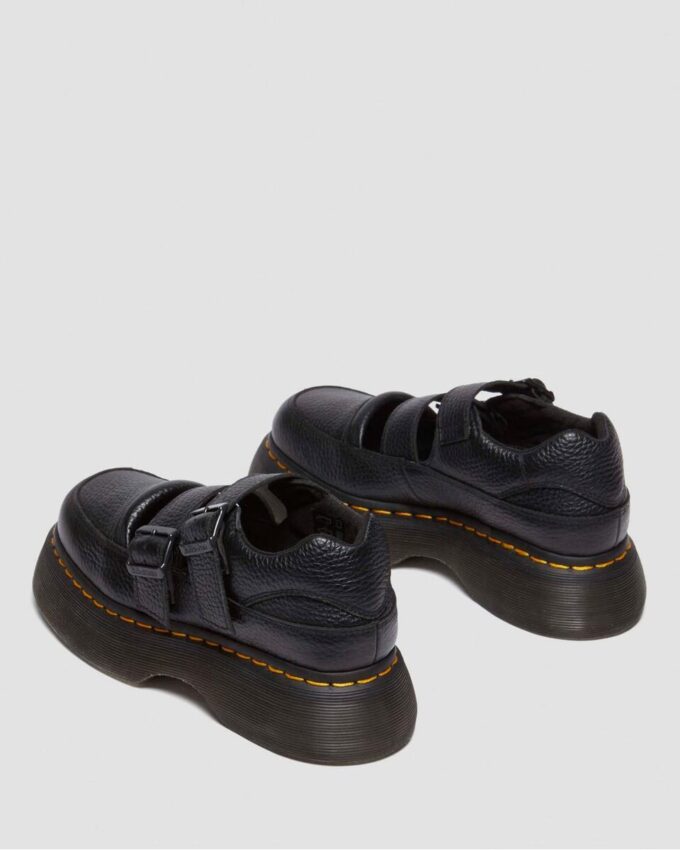 Buzz Milled Napa Leather Mary Jane Shoes