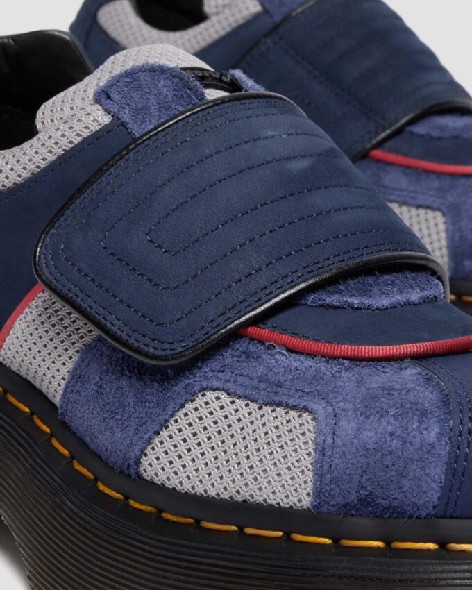 Buzz Strap Mixed Material Shoes Buzz Strap Mixed Material Shoes