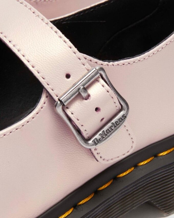 Elphie Iridescent Leather Mary Jane Shoes
