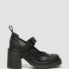 Eviee Tech Strap Mary Jane Heeled Shoes