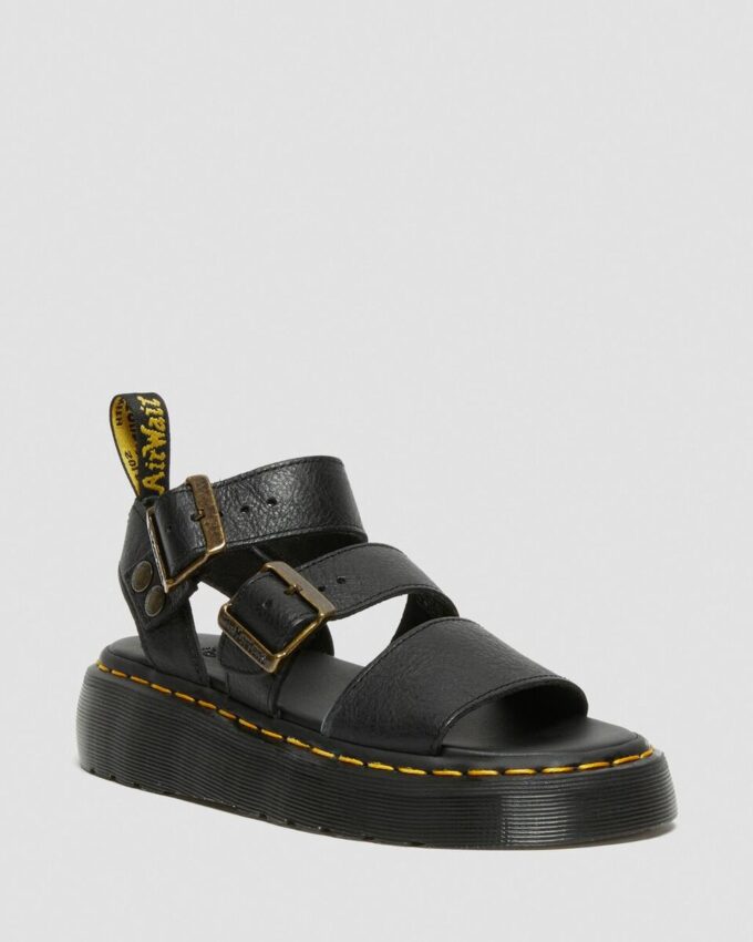 Gryphon Pisa Leather Platform Sandals Gryphon Pisa Leather Platform Sandals