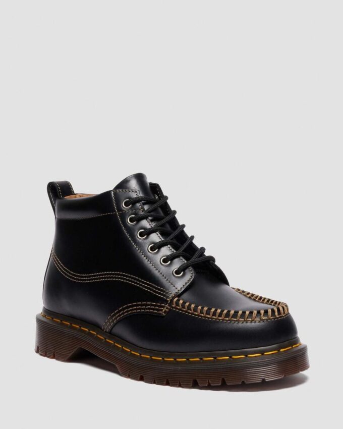 LOWELL CHUKKA Moc Toe Leather Ankle Boots LOWELL CHUKKA Moc Toe Leather Ankle Boots