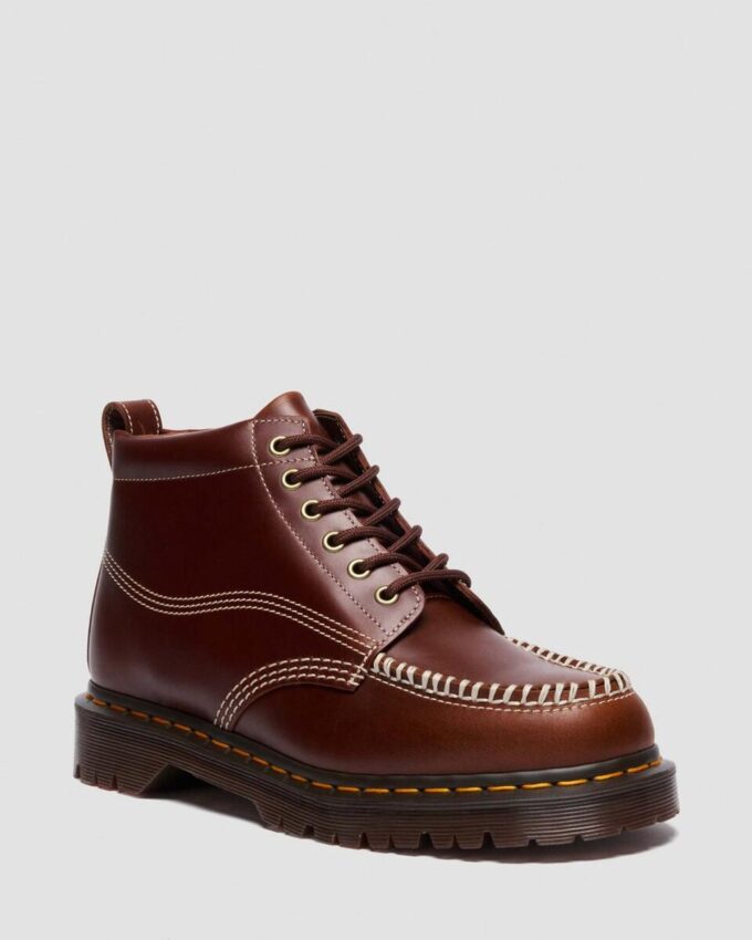 LOWELL CHUKKA Moc Toe Leather Ankle Boots LOWELL CHUKKA Moc Toe Leather Ankle Boots