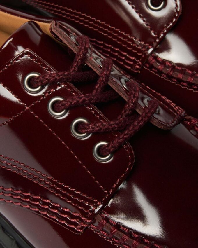 Lowell Lacquered Leather Moc Toe Shoes Lowell Lacquered Leather Moc Toe Shoes