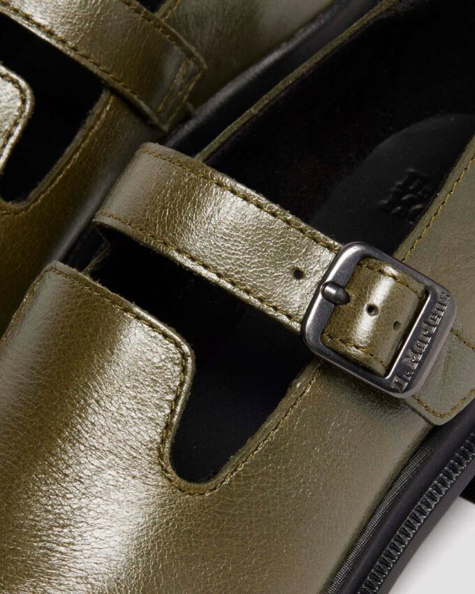 MAYBOLE MJ Square Toe Leather Shoes