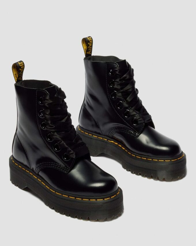 MOLLY Women's Leather Platform Boots