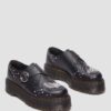 MONK CELESTIAL MOTH Leather Platform Shoes