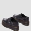 MONK CELESTIAL MOTH Leather Platform Shoes