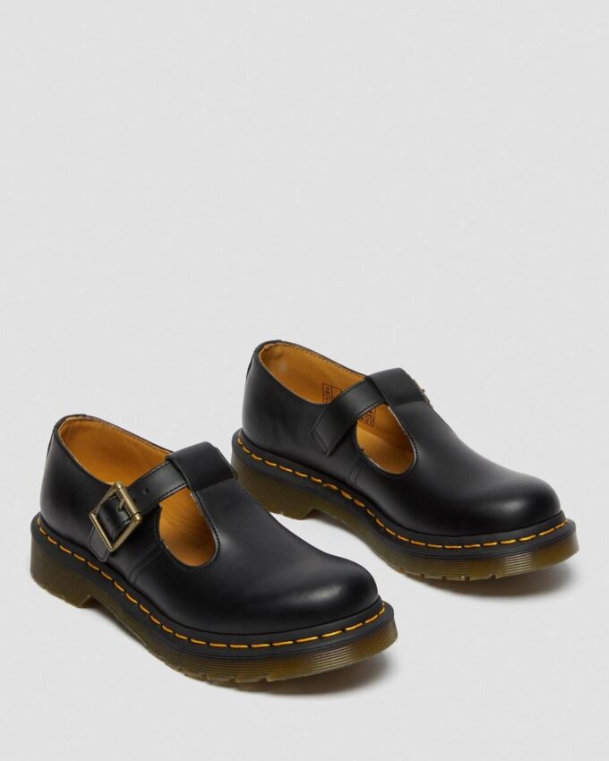 Polley Smooth Leather Mary Janes