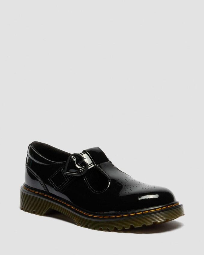 YOUTH POLLEY II Heart Patent Leather Shoes YOUTH POLLEY II Heart Patent Leather Shoes