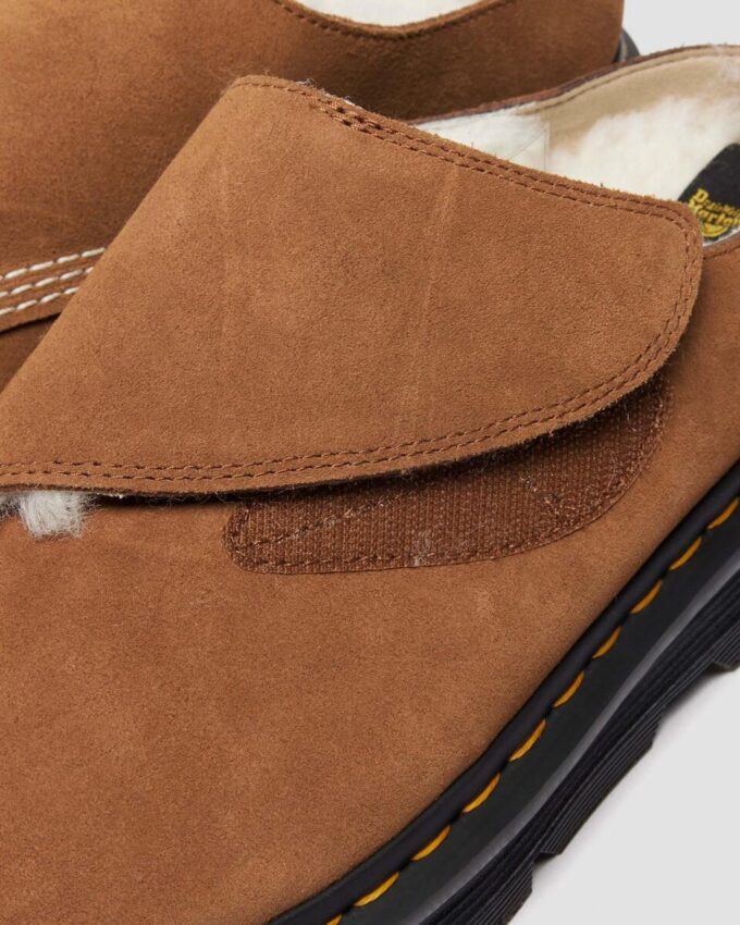 ZEBZAG ANYWAIR Warm Lined Suede Mules ZEBZAG ANYWAIR Warm Lined Suede Mules