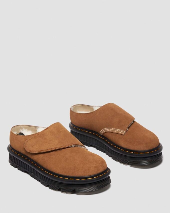 ZEBZAG ANYWAIR Warm Lined Suede Mules ZEBZAG ANYWAIR Warm Lined Suede Mules