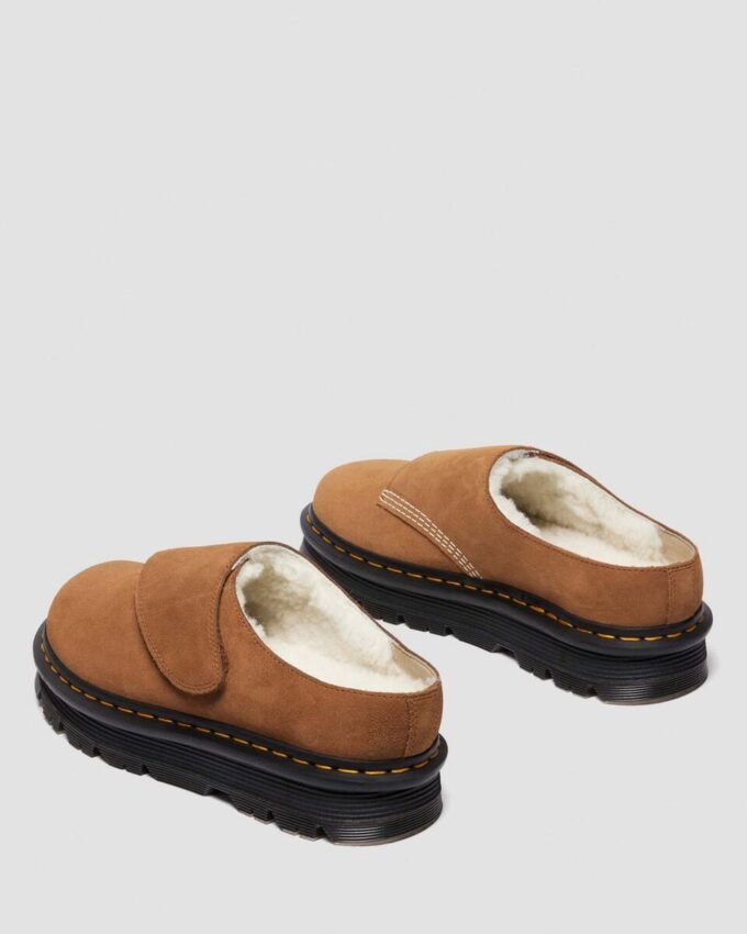 ZEBZAG ANYWAIR Warm Lined Suede Mules ZEBZAG ANYWAIR Warm Lined Suede Mules