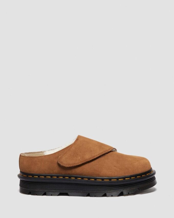 ZEBZAG ANYWAIR Warm Lined Suede Mules ZEBZAG ANYWAIR Warm Lined Suede Mules