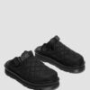 Zebzag Quilted Canvas Slingback Platform Mules Zebzag Quilted Canvas Slingback Platform Mules