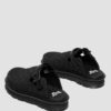 Zebzag Quilted Canvas Slingback Platform Mules Zebzag Quilted Canvas Slingback Platform Mules